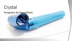  Presentation with party - Audience pleasing theme consisting of whistle - party blower backdrop and a white colored foreground