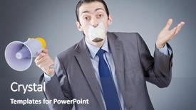  Presentation with via crucis español - Amazing slide deck having business person holding electrical powered backdrop and a wine colored foreground.