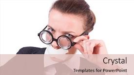  Presentation with censorship - Slides consisting of whistleblower - young woman in censorship concept background and a lemonade colored foreground