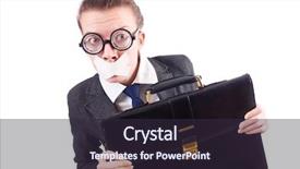  Presentation with censorship - PPT theme enhanced with whistleblower - young woman in censorship concept background and a  colored foreground