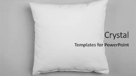  Presentation with light - Beautiful PPT layouts featuring white - soft pillow on light background backdrop and a light gray colored foreground