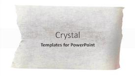 Presentation with packaging - Presentation consisting of white-adhesive-paper-tape-stick background and a light gray colored foreground