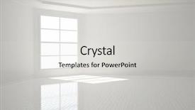  Presentation with bright white - Audience pleasing presentation consisting of white apartment room with tile backdrop and a light gray colored foreground