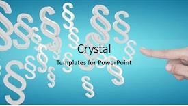  Presentation with abstract blue white - Audience pleasing slides consisting of white background against abstract backdrop and a  colored foreground