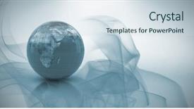  Presentation with red white grey - Amazing presentation having white background against grey backdrop and a sky blue colored foreground