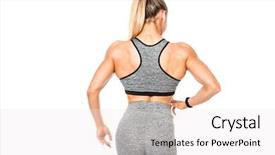  Presentation with fair - Amazing presentation having white background beauty health backdrop and a white colored foreground