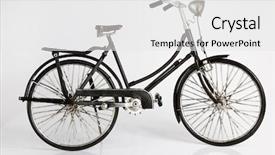  Presentation with bike - Cool new presentation with white background gold black - bike backdrop and a white colored foreground