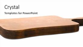  Presentation with cooking utensils - PPT theme with white background handcrafted cooking utensils background and a pink colored foreground