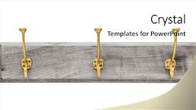  Presentation with poster on white wall above - Beautiful presentation design featuring white background including clipping path backdrop and a white colored foreground