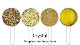  Presentation with seed oil - PPT layouts featuring white background left to right background and a white colored foreground