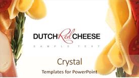  Presentation with white cheese - Cool new PPT theme with white background piece solid backdrop and a cream colored foreground