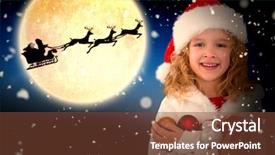  Presentation with festive - Theme enhanced with moon festival - festive little girl smiling background and a tawny brown colored foreground
