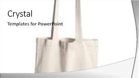  Presentation with bag - Presentation theme enhanced with isolated on a white background background and a white colored foreground