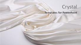  Presentation with magenta - Theme with white-beige-magenta-nacre-wave background and a white colored foreground