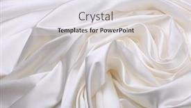  Presentation with abstract wave - Slides having white-beige-magenta-nacre-wave background and a sky blue colored foreground