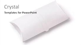  Presentation with kebab - Presentation featuring white-blank-doner-kebab-paper background and a white colored foreground