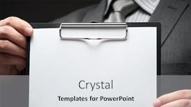  Presentation with space suit - PPT layouts enhanced with white-blank-paper-sheet-closeup background and a white colored foreground