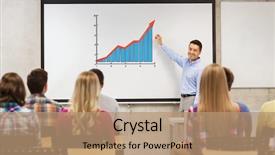  Presentation with high school students - Audience pleasing theme consisting of white board in classroom backdrop and a coral colored foreground