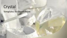  Presentation with wedding white - Amazing PPT theme having white bridal wedding shoes next to decorative rose backdrop and a light gray colored foreground