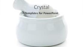  Presentation with mortar - Theme with white ceramic mortar and pestle isolated on white background background and a white colored foreground