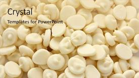  Presentation with chocolate chip - Cool new theme with white chocolate chips backdrop and a blonde colored foreground