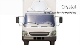  Presentation with recycling commercial - Theme consisting of exercise - young woman is practicing yoga background and a gray colored foreground