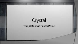  Presentation with poster - Beautiful presentation design featuring white copy space poster hung on a wall and lighted with spotlights backdrop and a light gray colored foreground