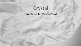  Presentation with cotton fabric - Amazing PPT layouts having white-crumpled-fabric-texture-background backdrop and a light gray colored foreground