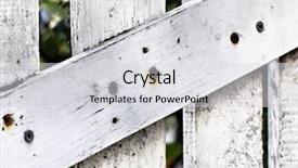  Presentation with wooden - Presentation design enhanced with white-derelict-wooden-door-detail background and a light gray colored foreground