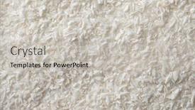  Presentation with coconut - Colorful presentation enhanced with white-dried-shredded-coconut-meat backdrop and a light gray colored foreground
