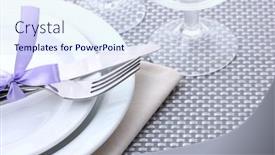  Presentation with tablecloth - 