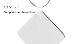  Presentation with key - Cool new PPT layouts with white-empty-square-key-holder backdrop and a white colored foreground