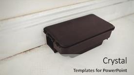  Presentation with chemical safety - Colorful presentation enhanced with white floor in a home backdrop and a light gray colored foreground