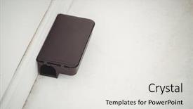  Presentation with white rat - Colorful presentation enhanced with white floor in a home backdrop and a white colored foreground