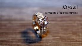  Presentation with white gold wedding - Beautiful theme featuring white gold or platinum backdrop and a light blue colored foreground