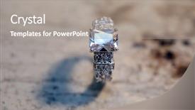  Presentation with white gold wedding - Audience pleasing PPT layouts consisting of white gold or platinum backdrop and a gray colored foreground