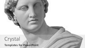  Presentation with renaissance - Slide set consisting of white-gypsum-copy-of-ancient background and a light gray colored foreground