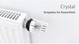  Presentation with modern - Amazing presentation design having white-heater-with-radiator backdrop and a white colored foreground