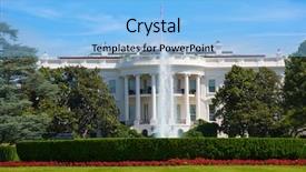  Presentation with washington dc usa map - PPT theme enhanced with white house in washington dc background and a  colored foreground