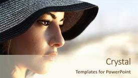  Presentation with arabic woman - Amazing PPT theme having white humans - image of attractive arabic female backdrop and a cream colored foreground