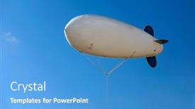  Presentation with hovering - Colorful PPT layouts enhanced with hovering in blue clear sky backdrop and a teal colored foreground