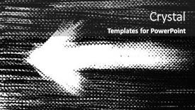  Presentation with tissue - Theme enhanced with white-ink-arrow-on-black background and a dark gray colored foreground