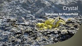  Presentation with new zealand - PPT layouts having white-island-volcanic-landscape background and a gray colored foreground