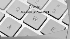  Presentation with computer keyboard and mouse - PPT layouts consisting of white keys of computer keyboard background and a  colored foreground