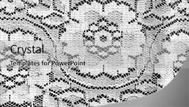  Presentation with black - Colorful PPT layouts enhanced with white lace on black background backdrop and a light gray colored foreground