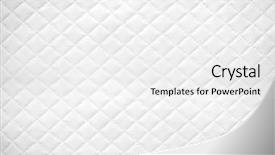  Presentation with leather - Amazing slides having white leather background backdrop and a white colored foreground