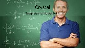  Presentation with school fine arts - Beautiful slides featuring white man 3d - fine image of young caucasian backdrop and a ocean colored foreground