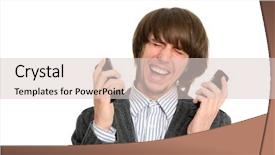  Presentation with nurses and mobile phones - Presentation with white man mobilphone - emotional crying young stockbroker background and a lemonade colored foreground