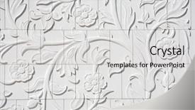  Presentation with abu dhabi united arab emirates - Theme with marble column - arabesque oriental design elements background and a light gray colored foreground