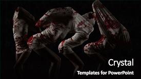  Presentation with surreal - Beautiful PPT layouts featuring white mini dress surreal backdrop and a black colored foreground